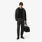 lacoste paris classic fit open neck embroidered polo shirt