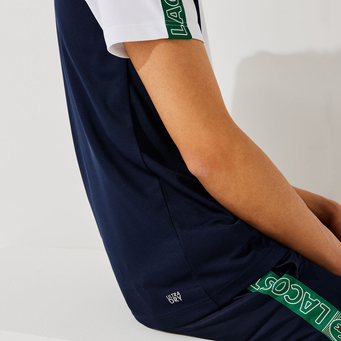 Men's Lacoste SPORT Branded Bands Pique T-shirt Men's Lacoste SPORT Branded Bands Pique T-shirt