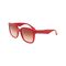 lacoste women s rectangle acetate croco skin sunglasses