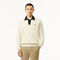 lacoste french made polo collar sweater
