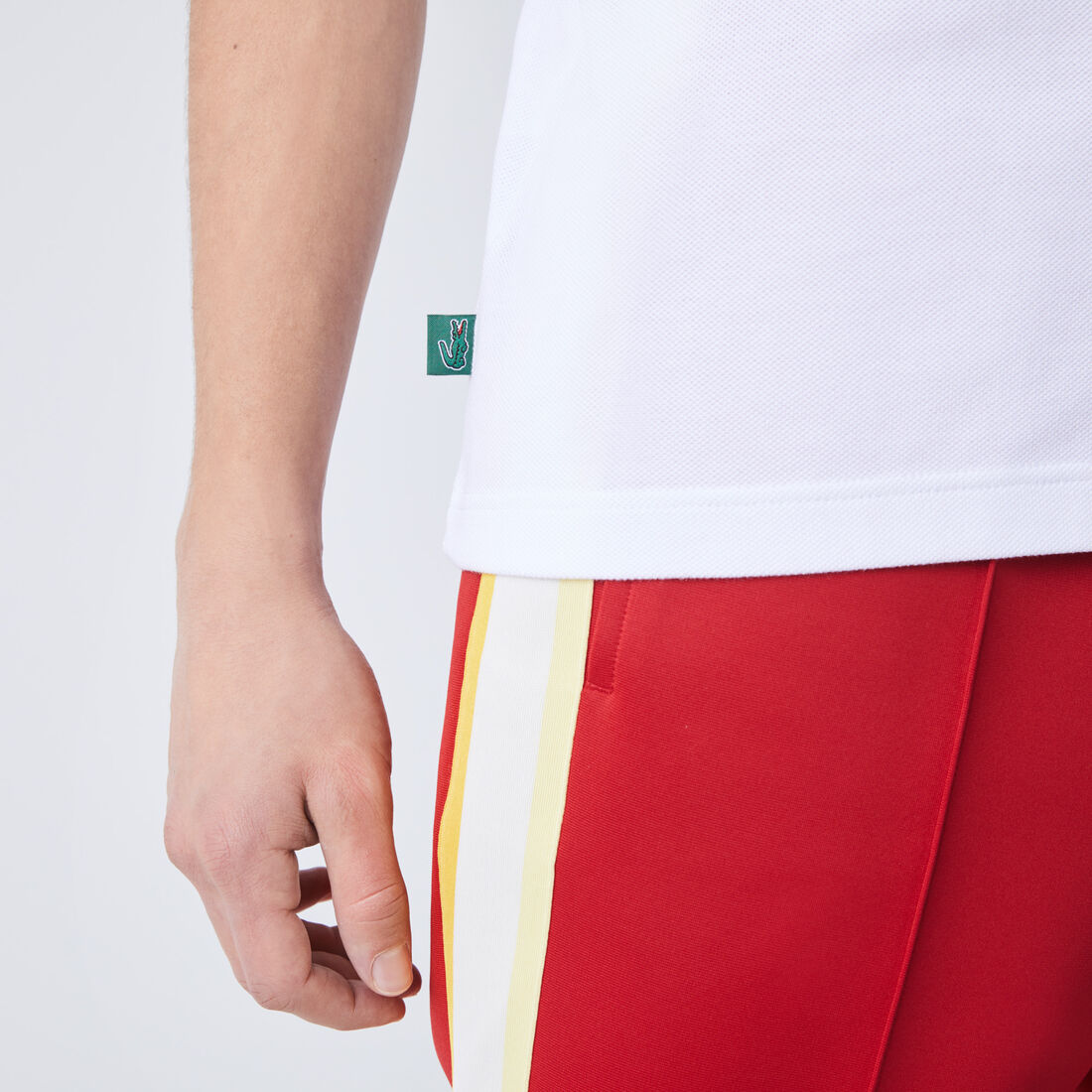 تيشيرت بولو لاكوست قطن بيكيه بقصة عادية وتطريز مضارب تنس للرجال تيشيرت بولو لاكوست قطن بيكيه بقصة عادية وتطريز مضارب تنس للرجال