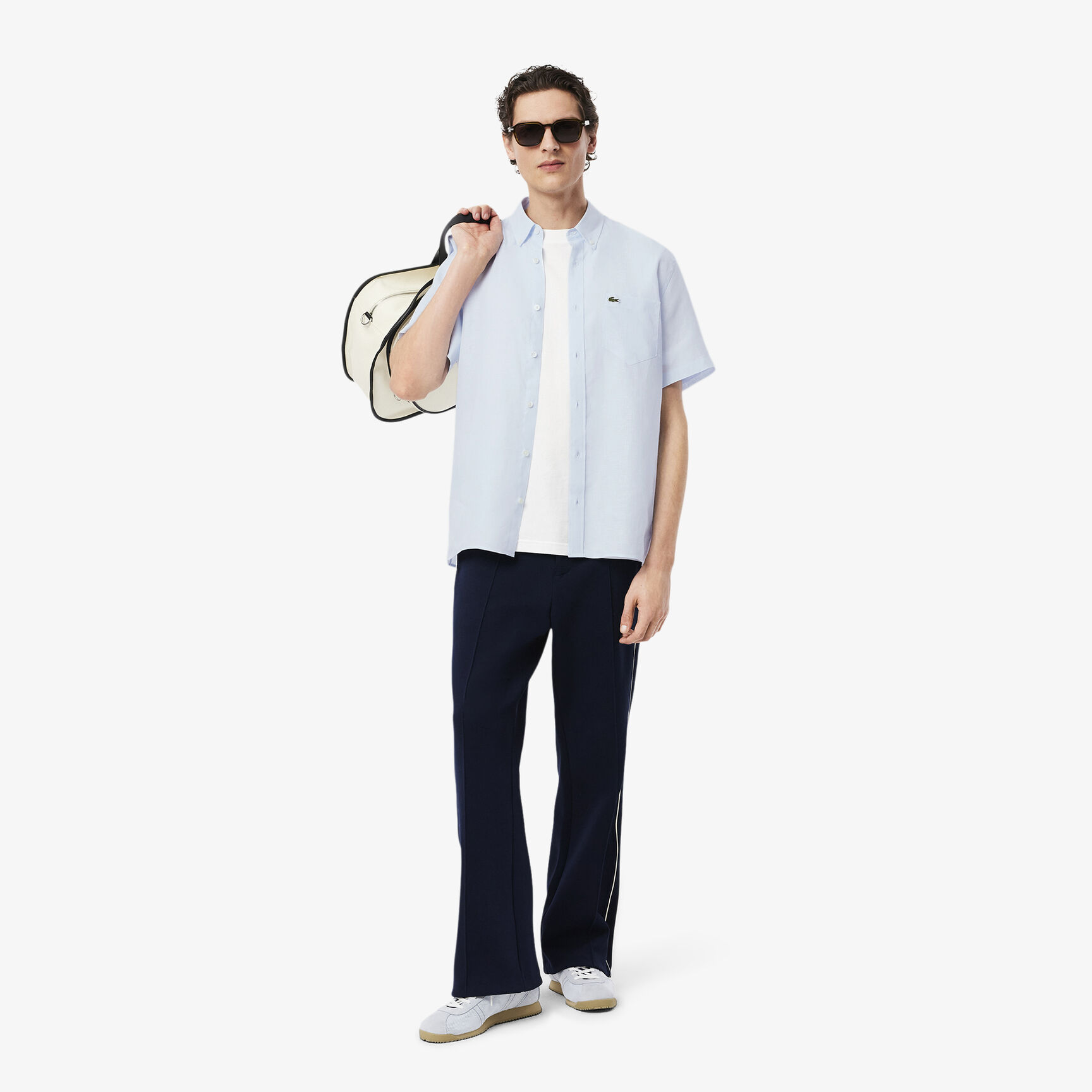 Short Sleeved Linen Shirt