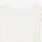 Slim Fit Badge Accent Rib Knit Tank Top