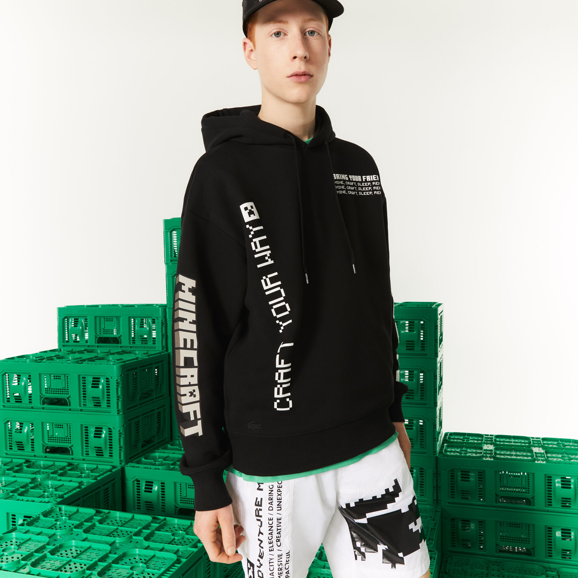 Men's minecraft hoodie hotsell