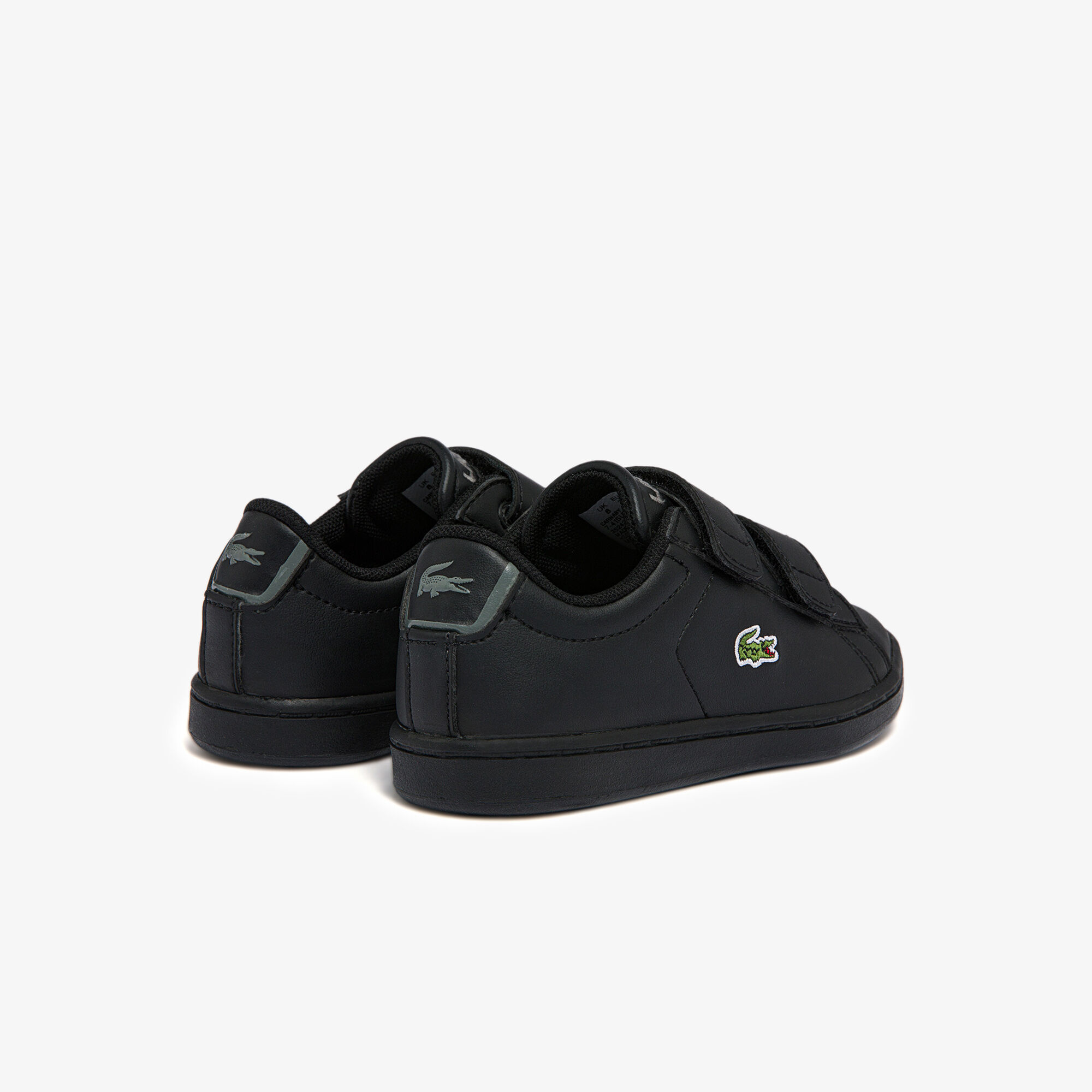 Lacoste black velcro trainers 2025