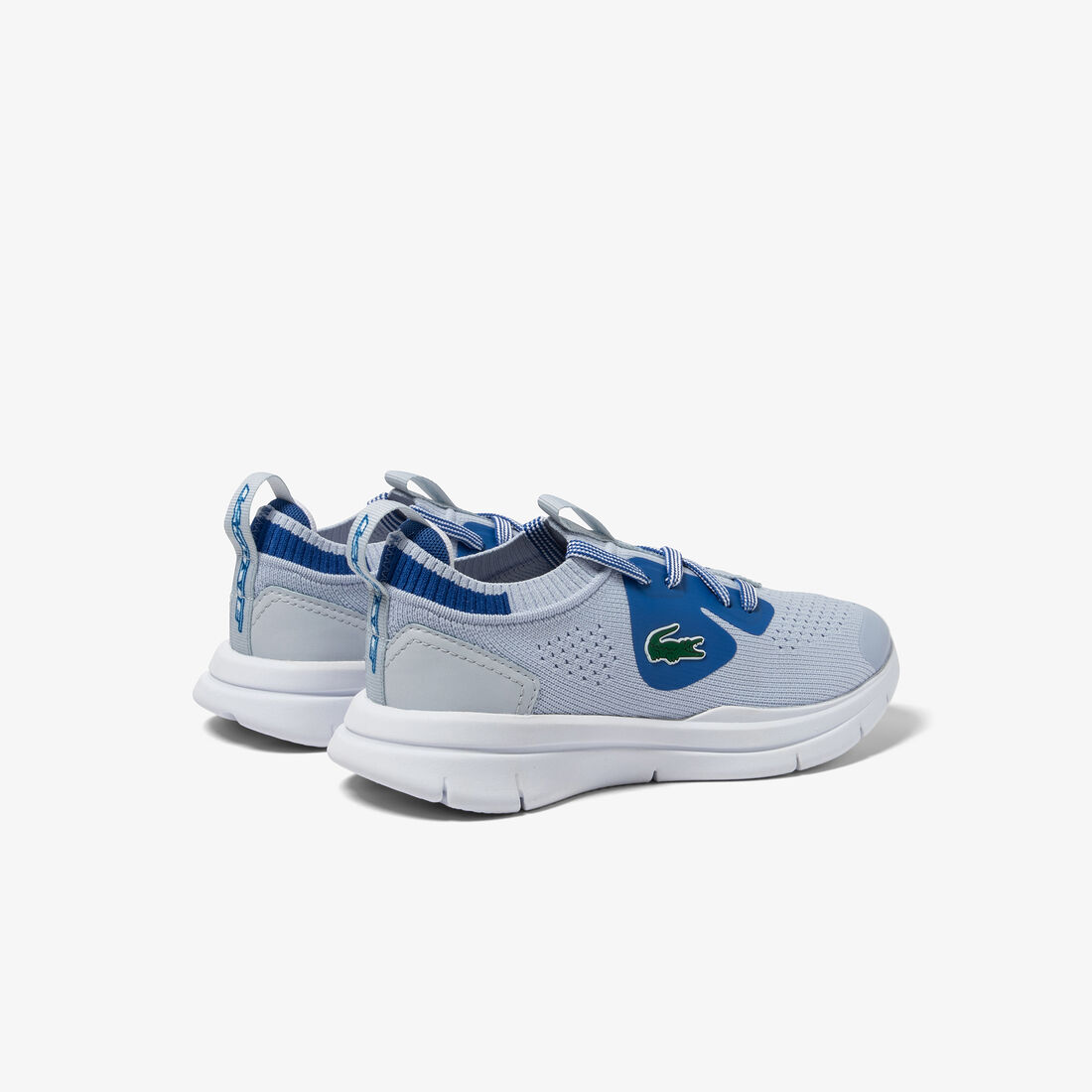 Children's Lacoste Run Spin Knit Textile Trainers Children's Lacoste Run Spin Knit Textile Trainers
