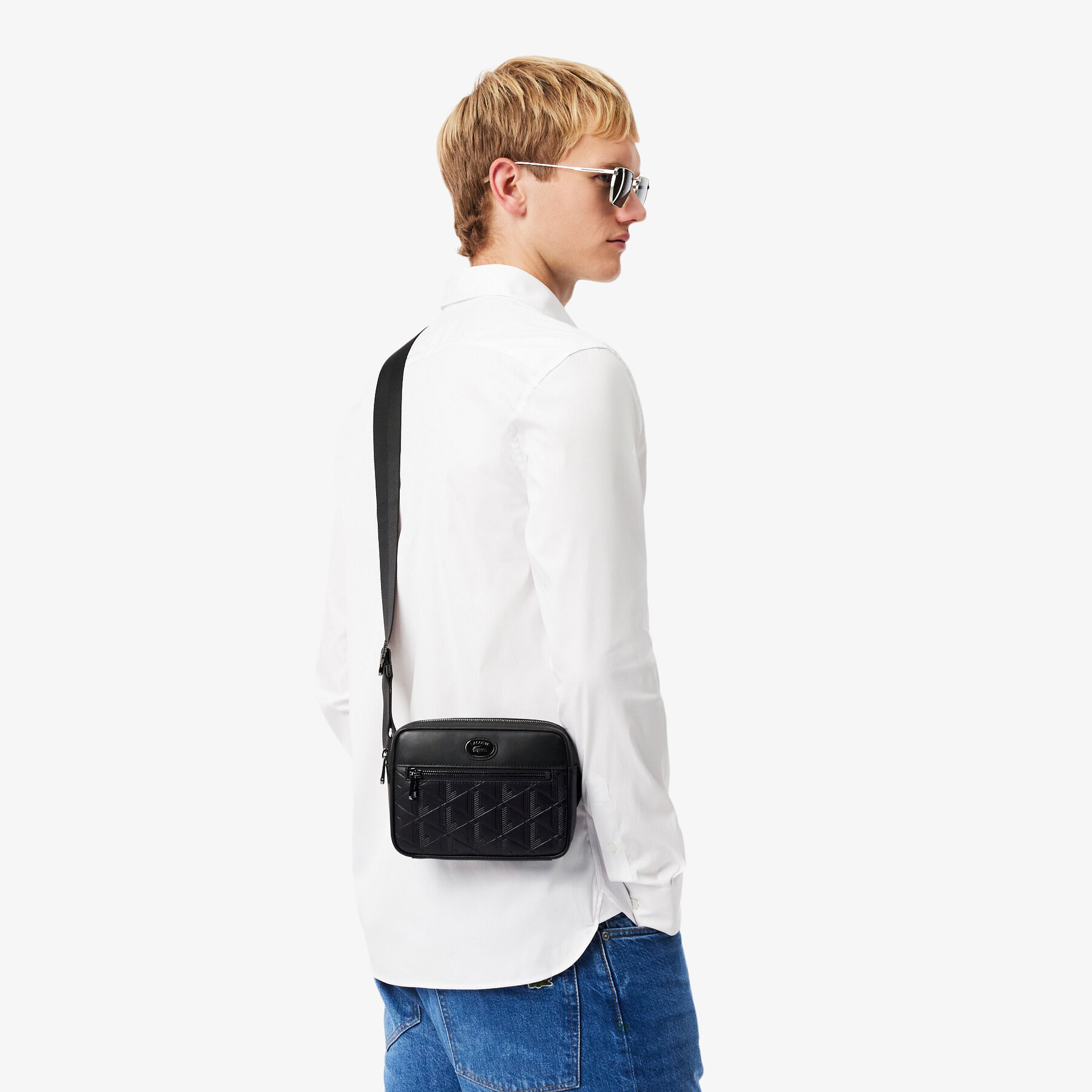 Monogram Reporter Bag lacoste monogram reporter bag