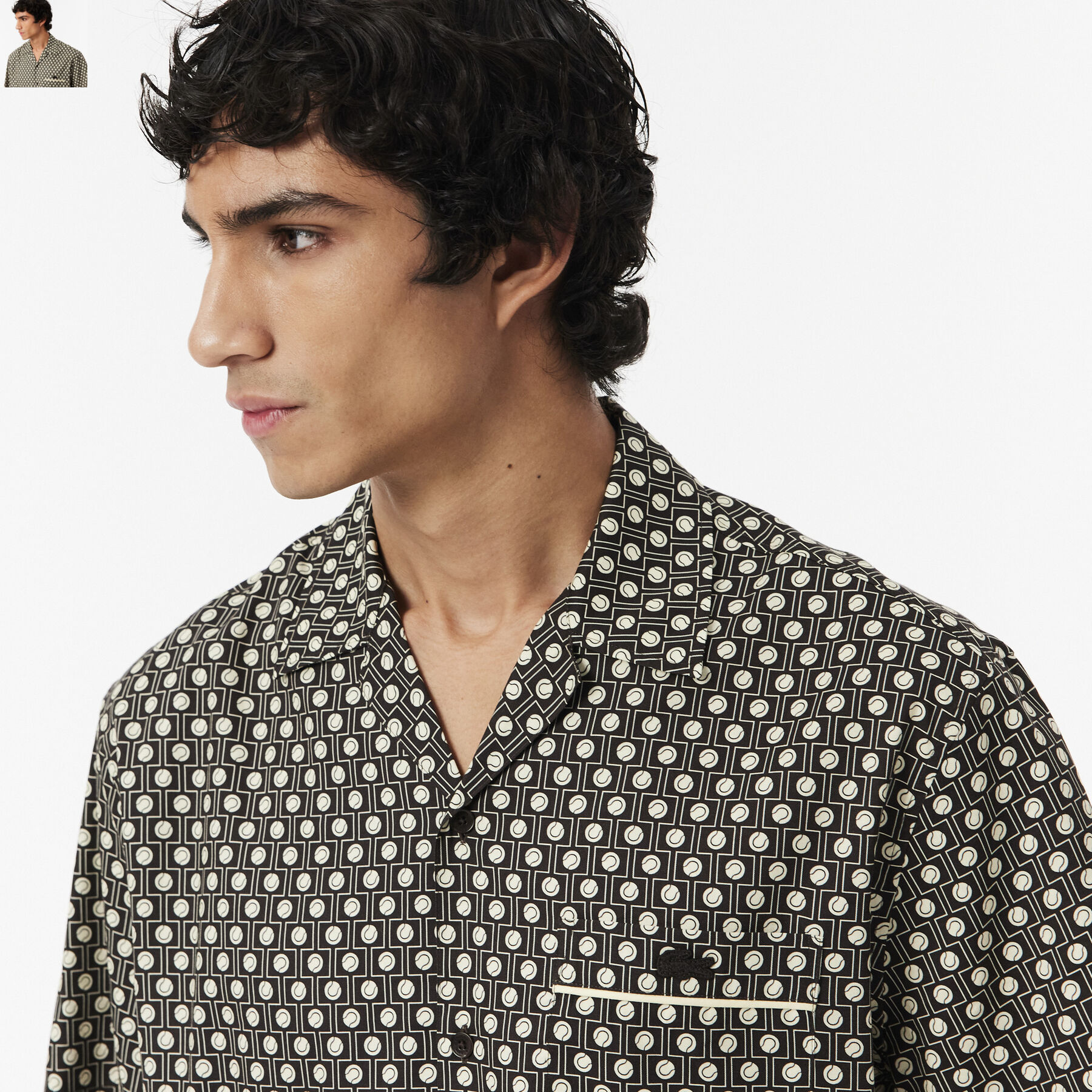 Relaxed Fit Short Sleeved Shirt lacoste relaxed fit short sleeved shirt