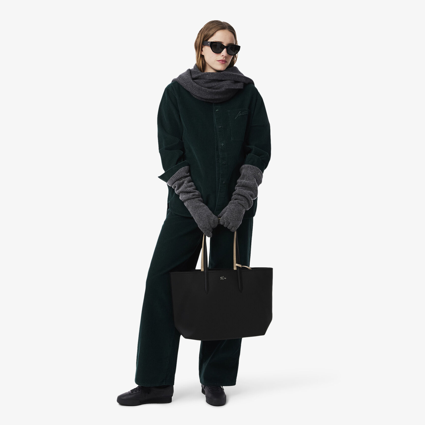 حقيبة آنا القابلة للعكس مع حقيبة صغيرة قابلة للفصل