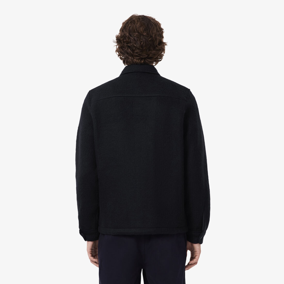 Wool Blend Felt Overshirt Wool Blend Felt Overshirt