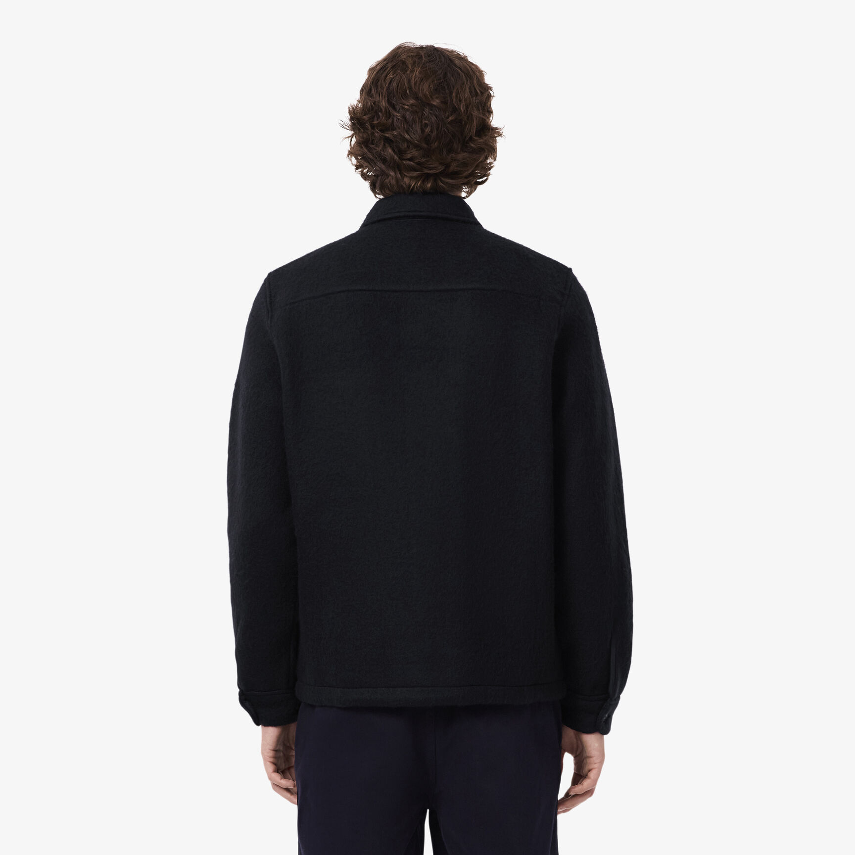 Wool Blend Felt Overshirt Wool Blend Felt Overshirt