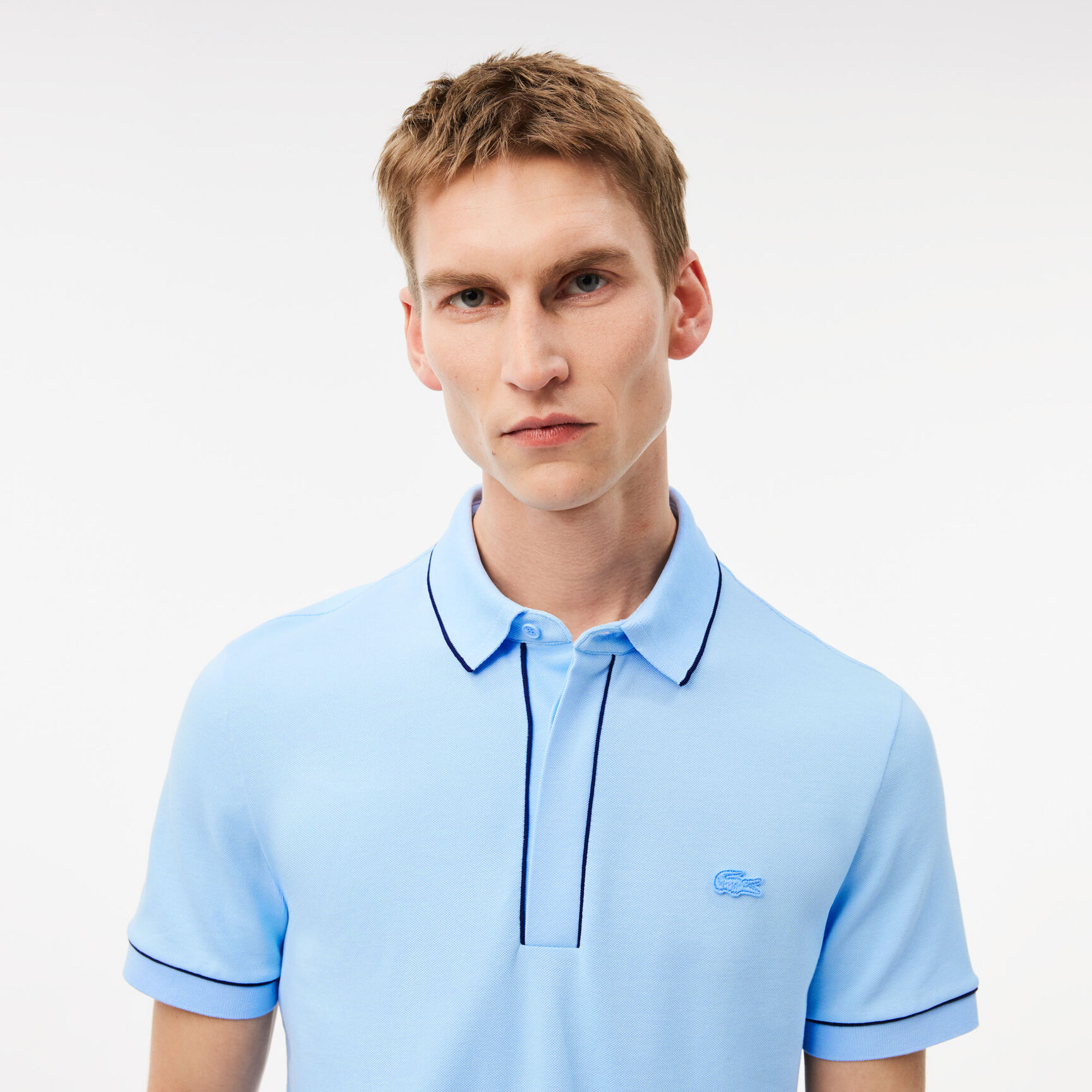 Regular Fit Paris Stretch Pique Polo Shirt