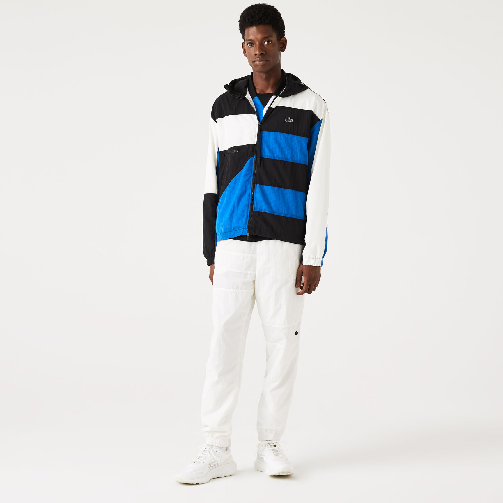 Men's Lacoste Patchwork Effect Jacket Men's Lacoste Patchwork Effect Jacket