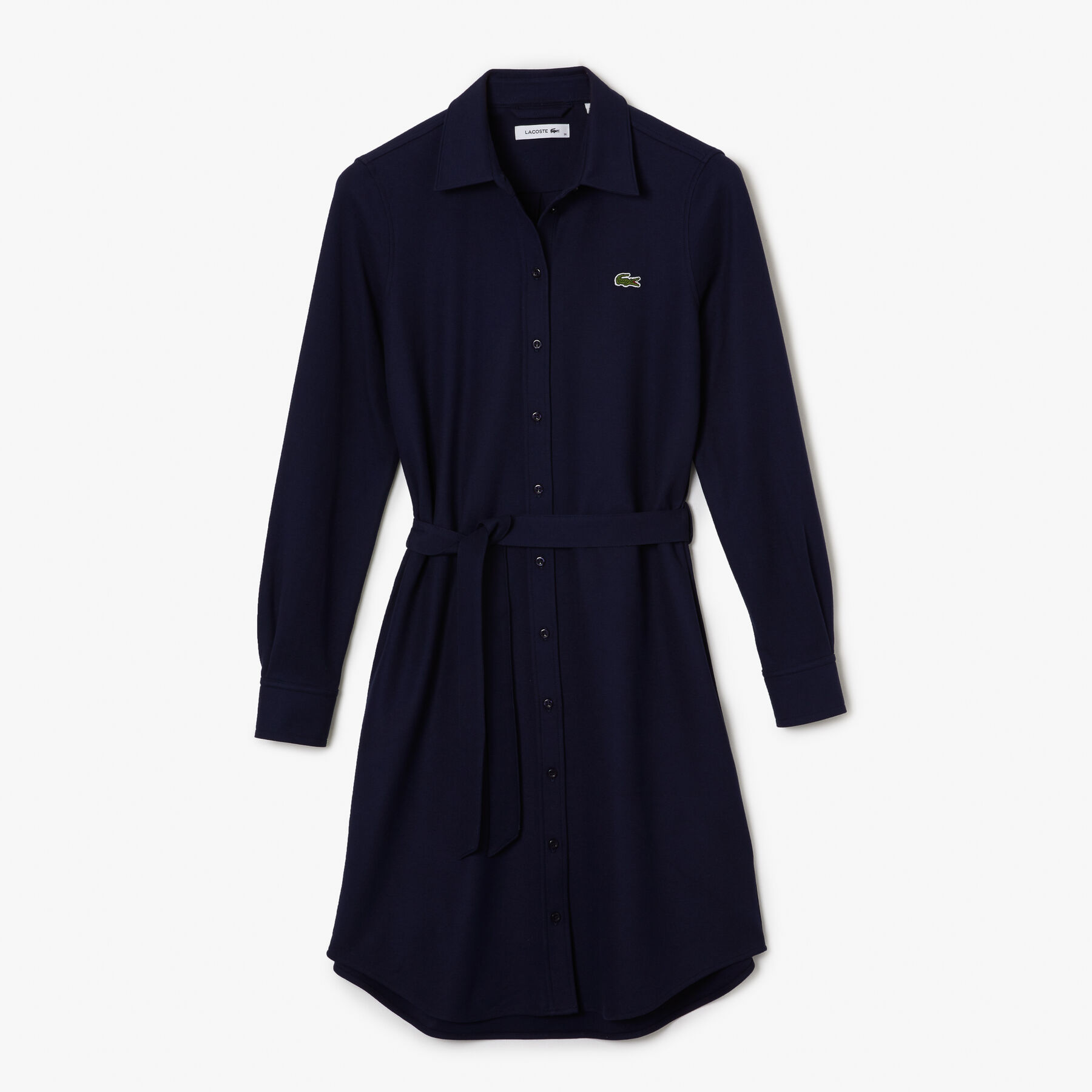 Women's Lacoste Adjustable Cotton Pique Polo Dress women s lacoste adjustable cotton pique polo dress