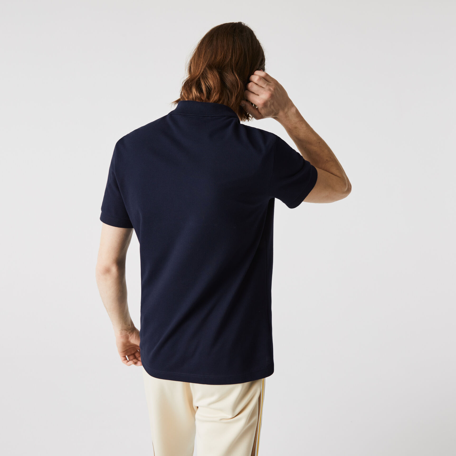 Men&rsquo;s Lacoste Regular Fit Badge Cotton Polo