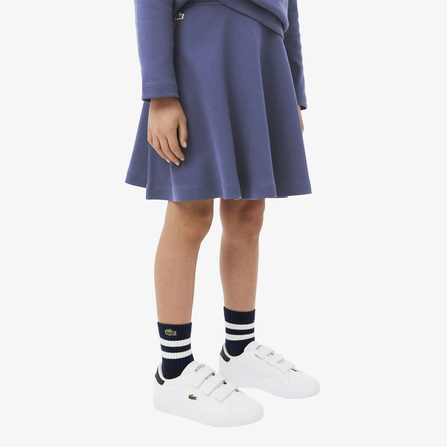 Elastic Waist Interlock Skirt lacoste elastic waist interlock skirt