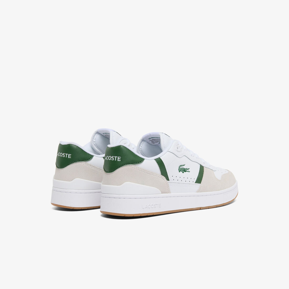 Men's T-Clip Set Leather Sneakers lacoste men s t clip set leather sneakers