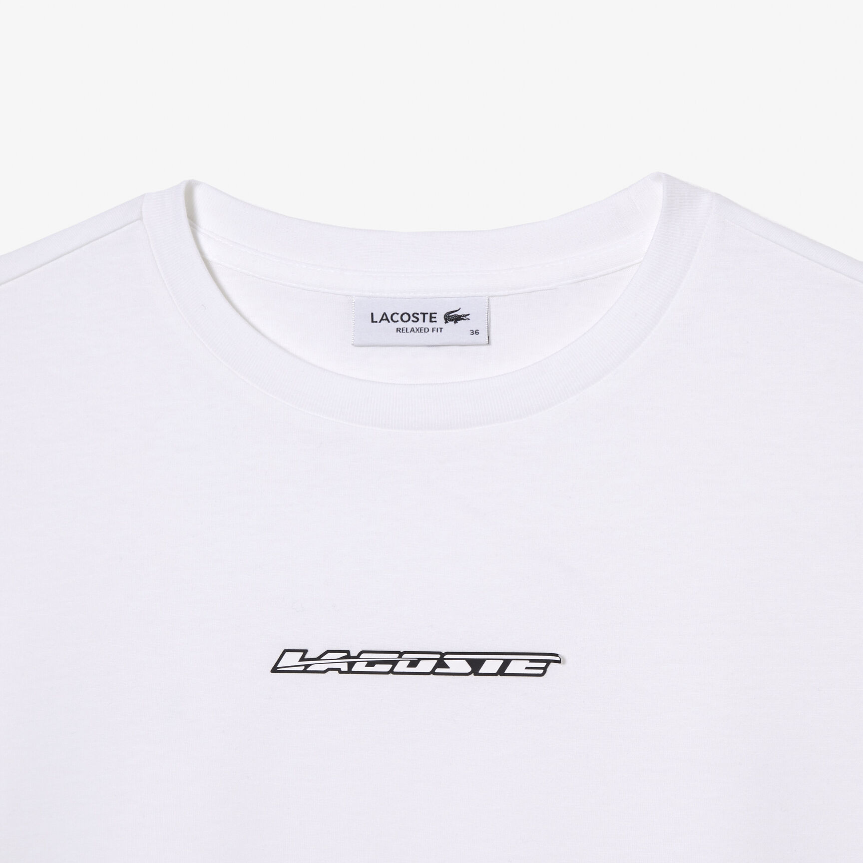 تيشيرت لاكوست جيرسيه بطبعة بلون مغاير للنساء