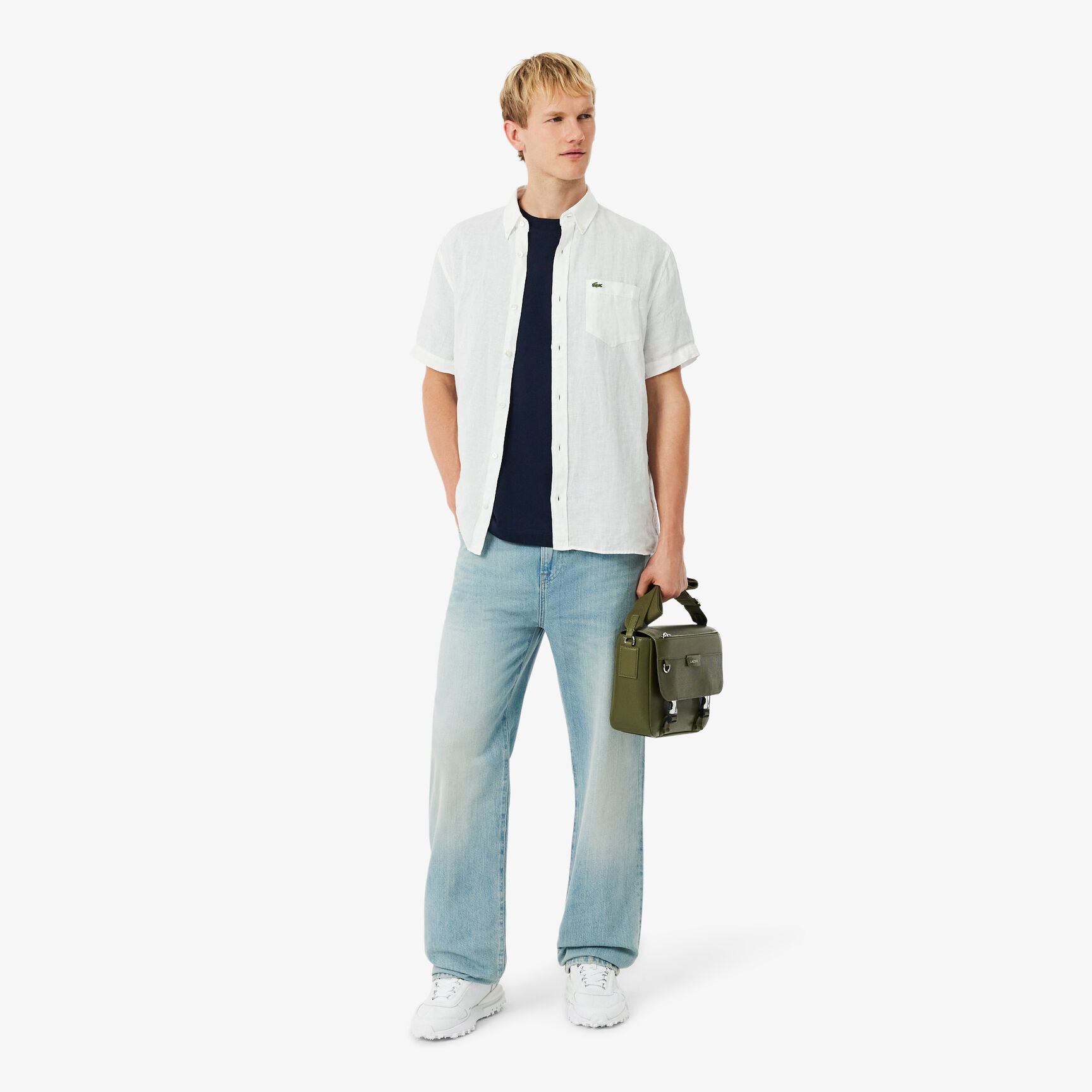 تي شيرت جيرسي ثقيل فضفاض