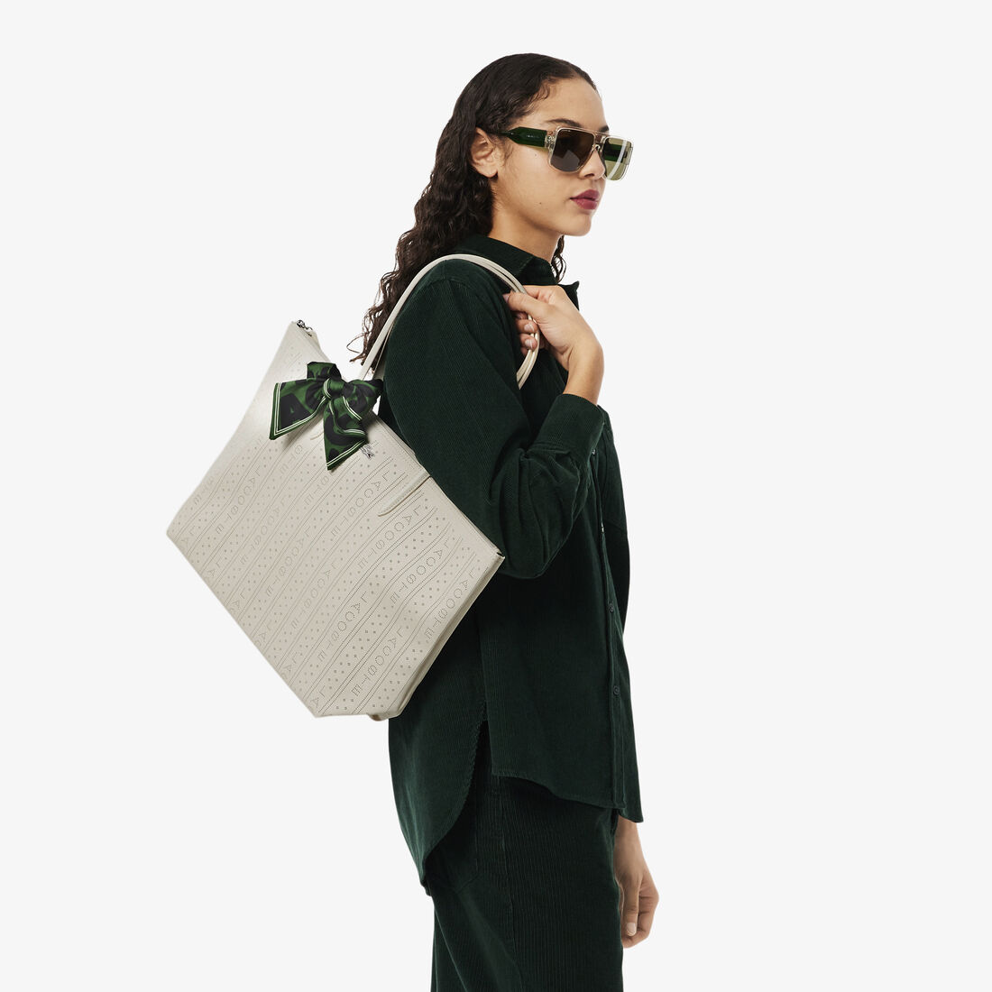 Large L.12.12 Concept Perforated Tote Large L.12.12 Concept Perforated Tote