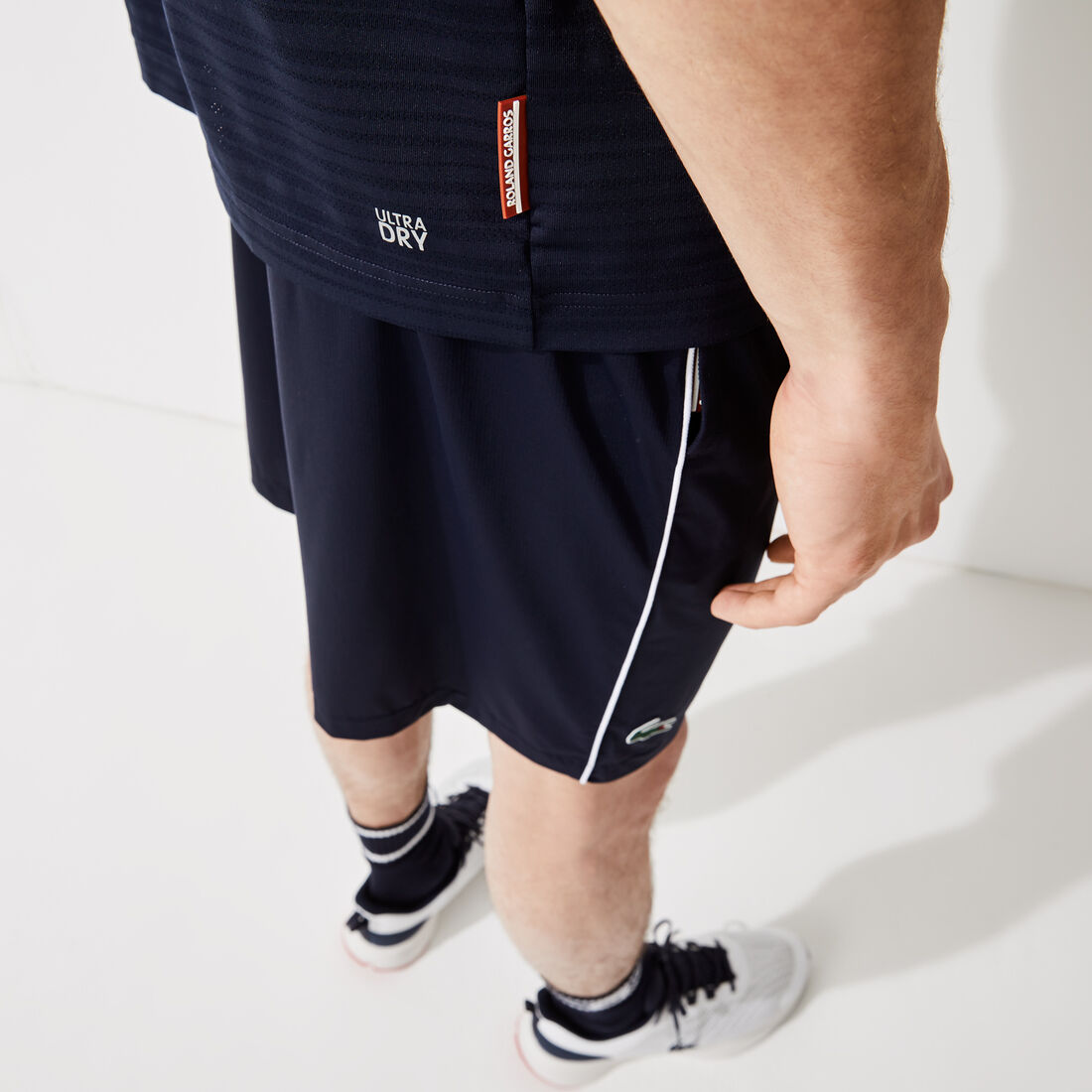 قميص بولو للرجال من نسيج الجلد الثاني مجموعة Lacoste SPORT French Open قميص بولو للرجال من نسيج الجلد الثاني مجموعة Lacoste SPORT French Open