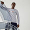 men s lacoste sport collab youssef sy in fleece sweatshirt