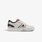 women s lacoste l001 leather heel pop trainers