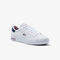 Men's Powercourt Leather Tricolour Trainers lacoste men s powercourt leather tricolour trainers