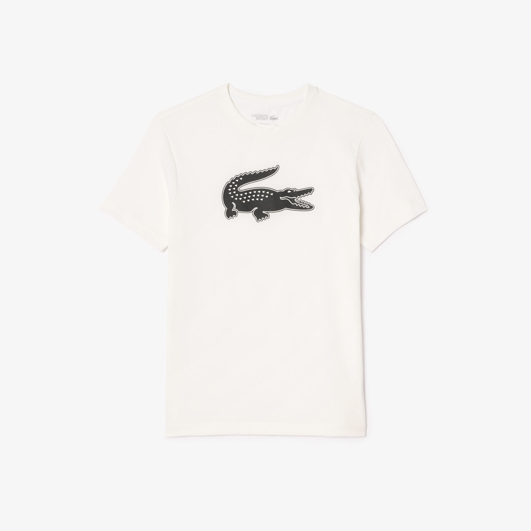 Buy Men's Lacoste SPORT 3D Print Crocodile Breathable Jersey T-shirt ...