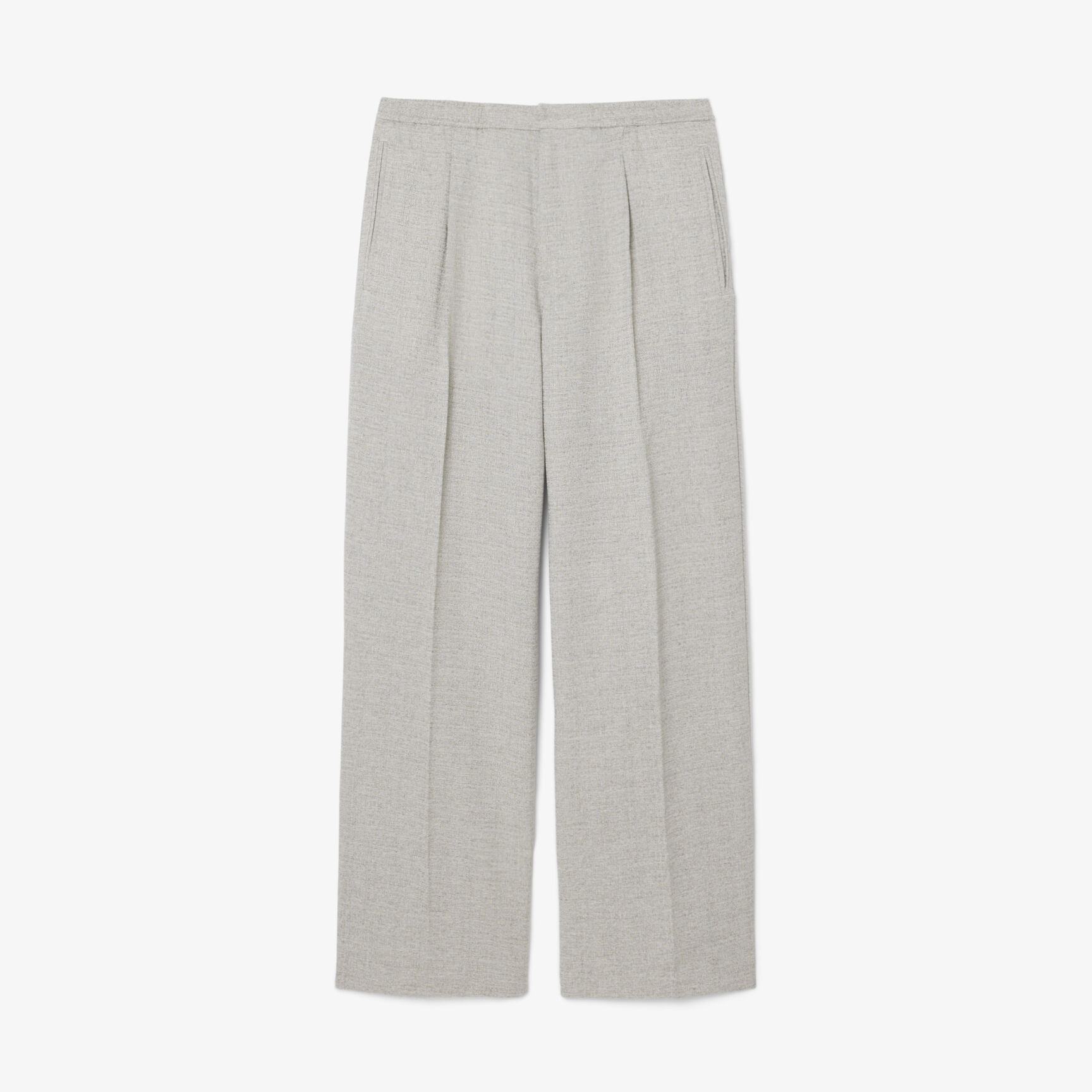 Relaxed Fit Slub Weave Pants