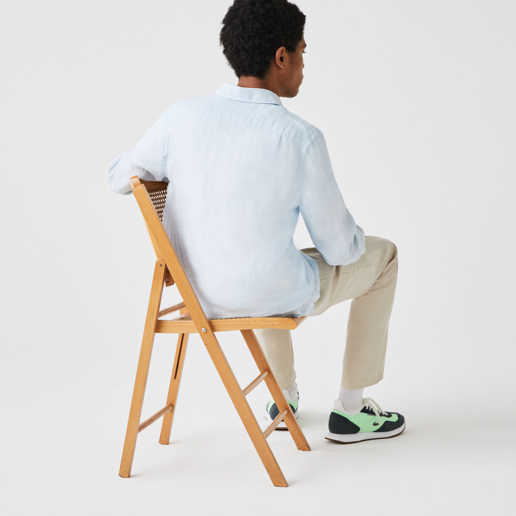 Men's Regular Fit Linen Shirt