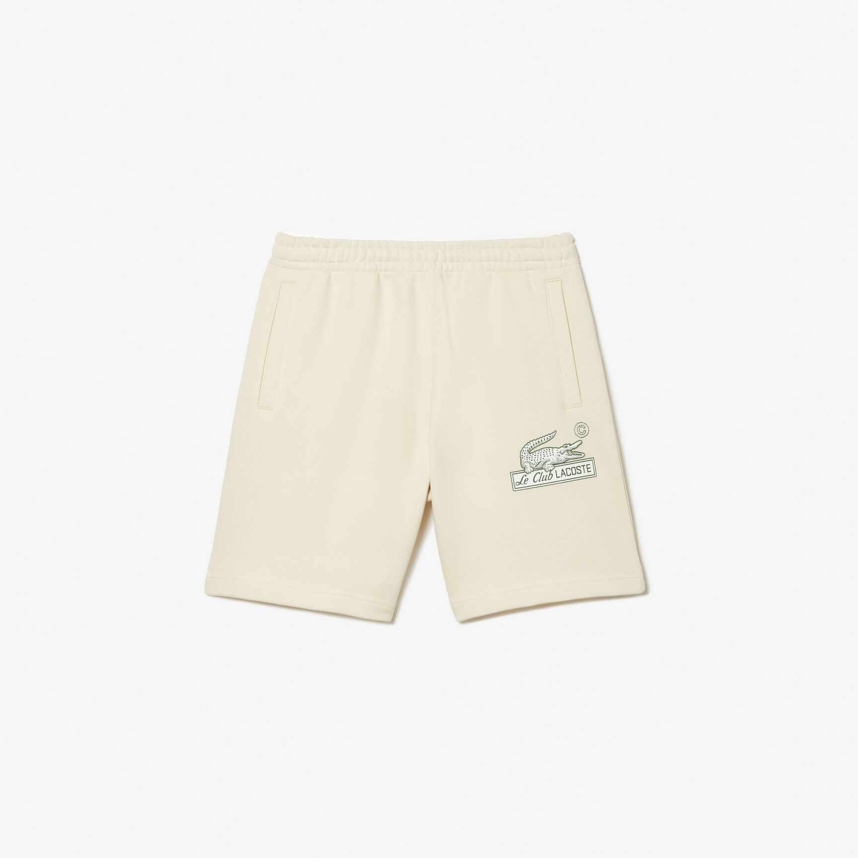 Men's Lacoste Unbrushed Organic Cotton Fleece Shorts