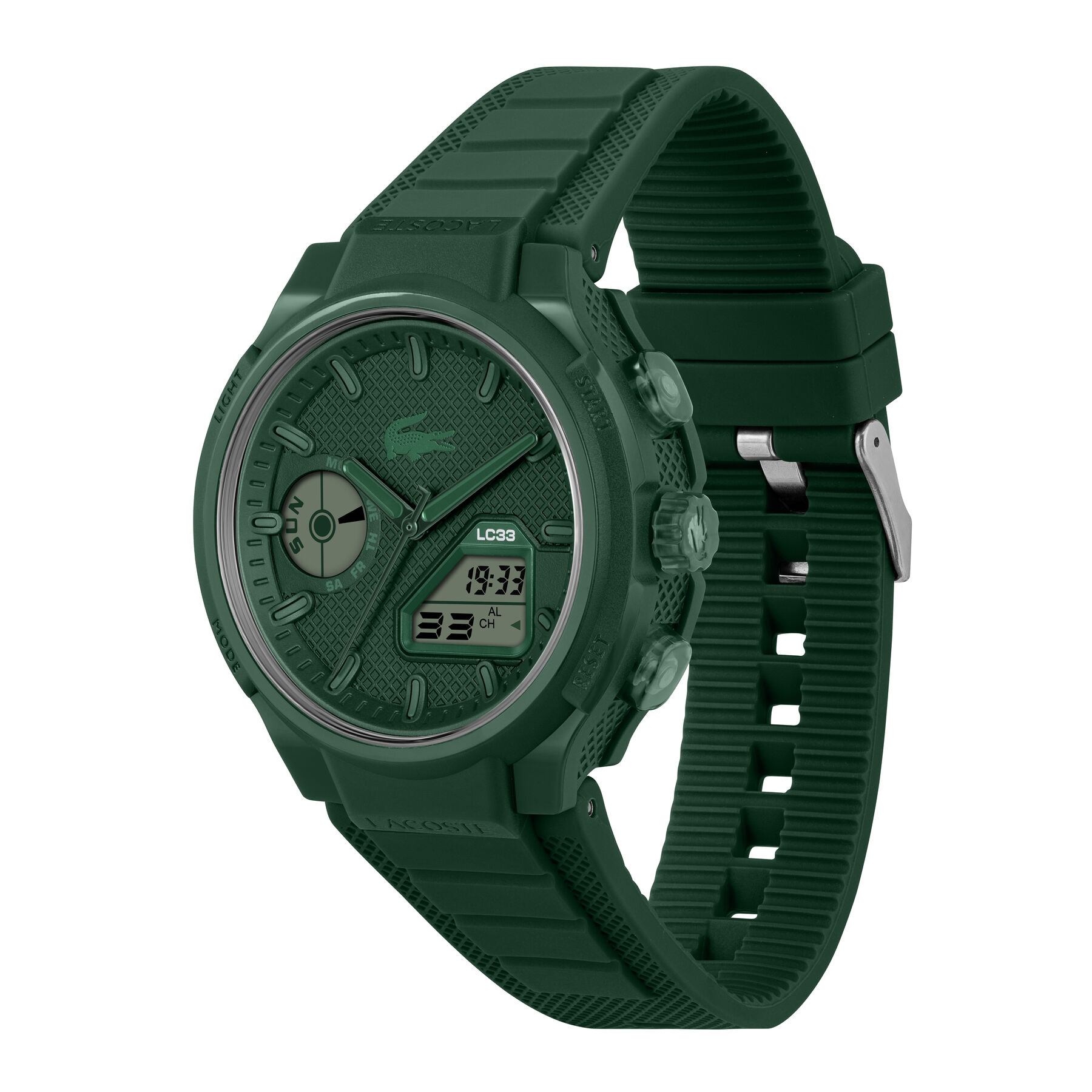 Lacoste Mens Green Dial Watch Lacoste Mens Green Dial Watch
