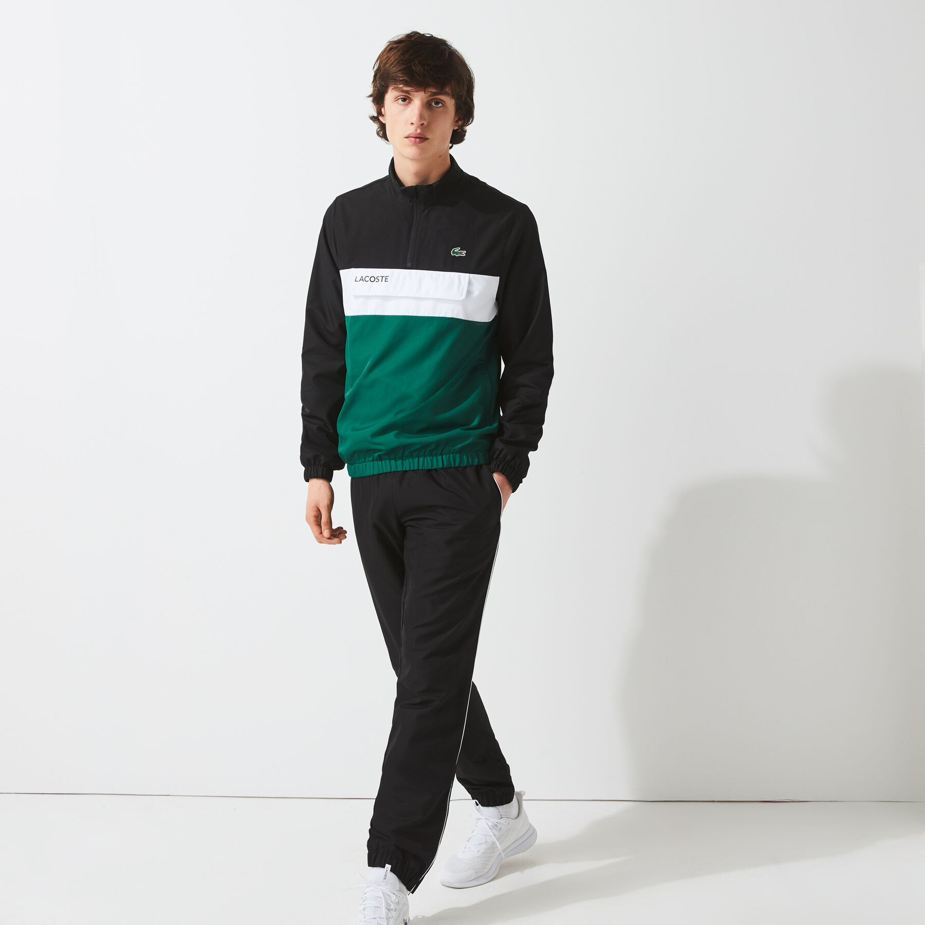 men s lacoste sport packable jacket tracksuit