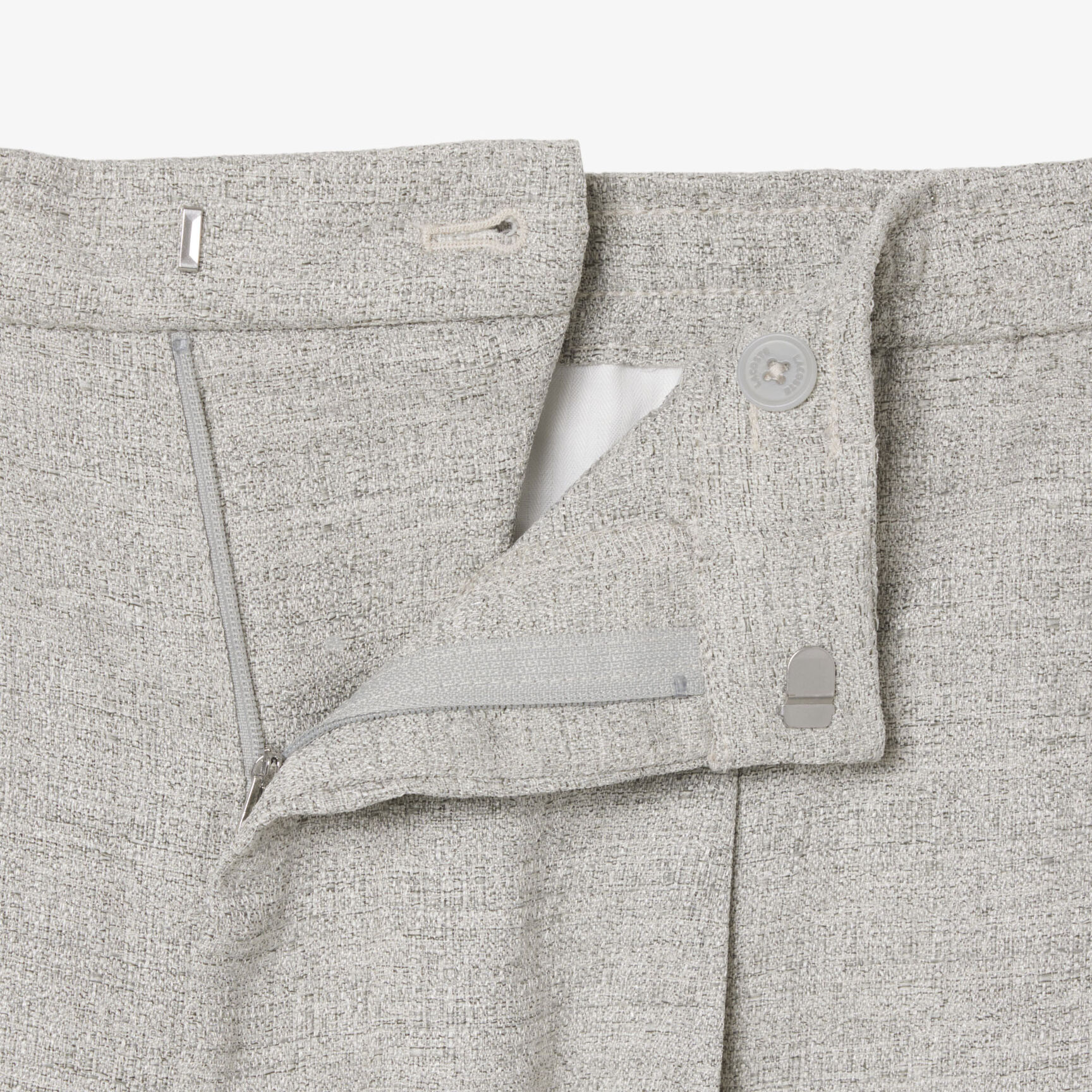 Relaxed Fit Slub Weave Pants