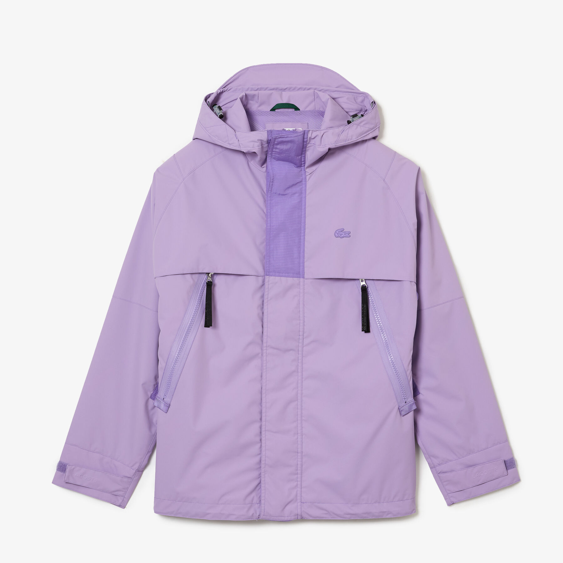 men s lacoste water repellent parka