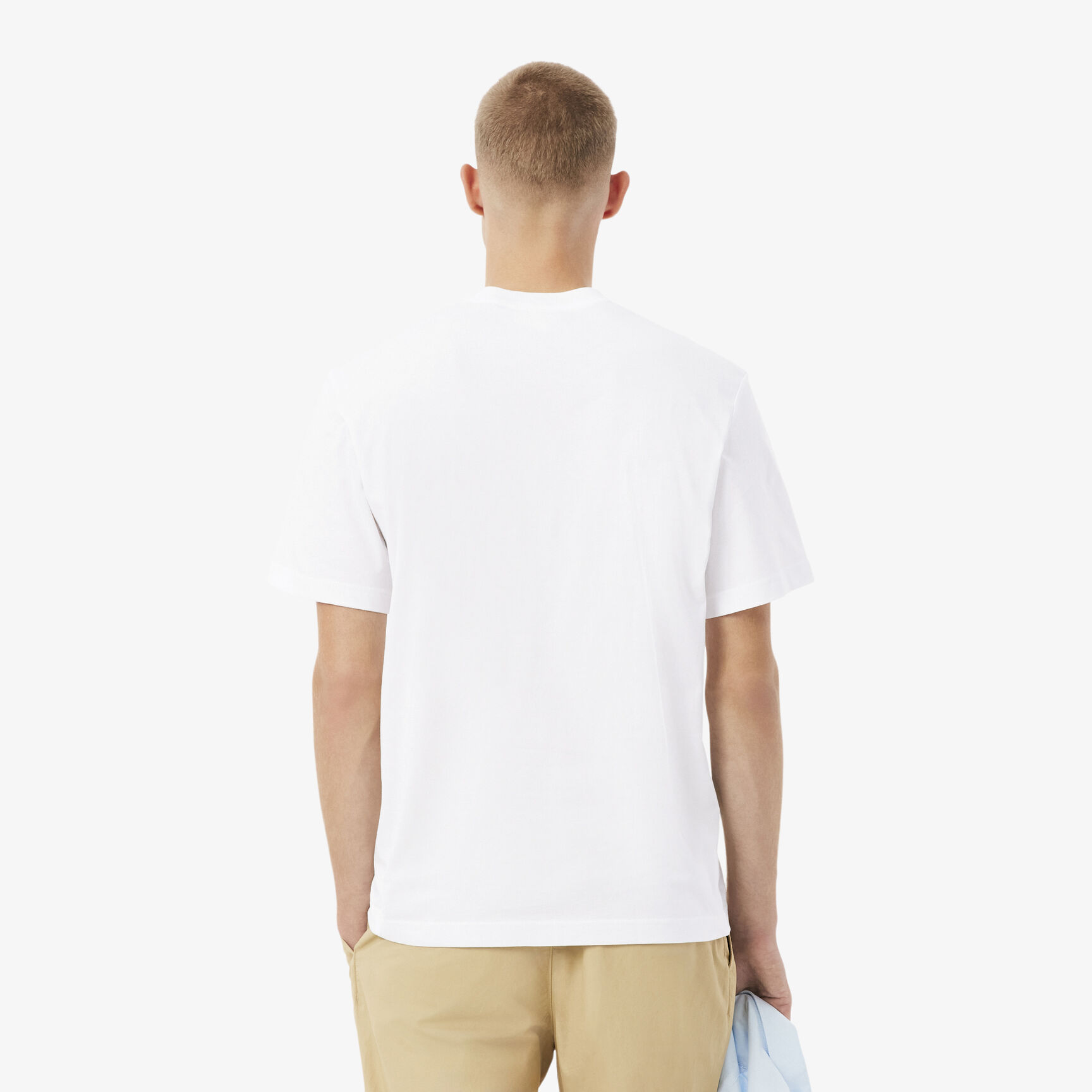 Cotton T-shirt with Breast Pocket