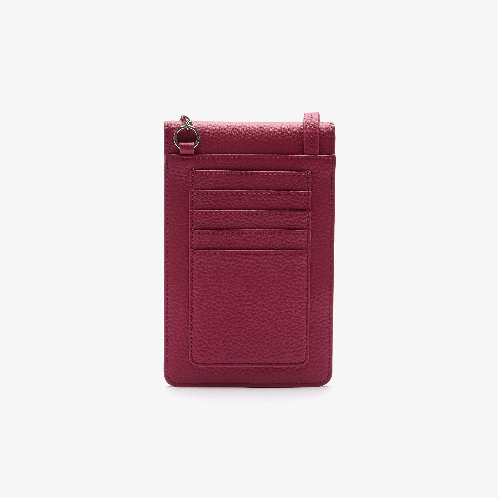 Women's Croco Crew Flap Grained Leather Smartphone Pouch Women's Croco Crew Flap Grained Leather Smartphone Pouch