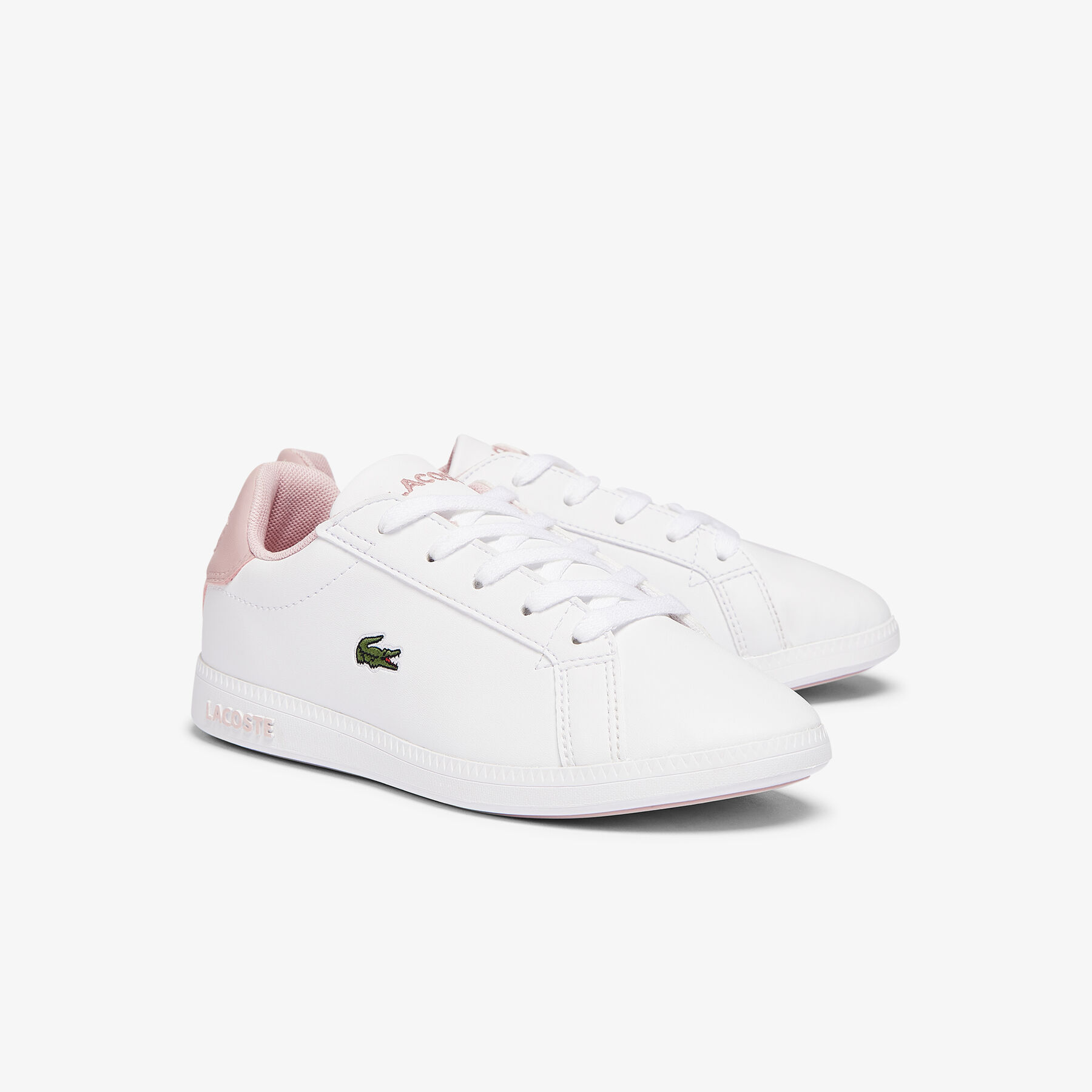 Children's Graduate Synthetic Trainers lacoste children s graduate synthetic trainers