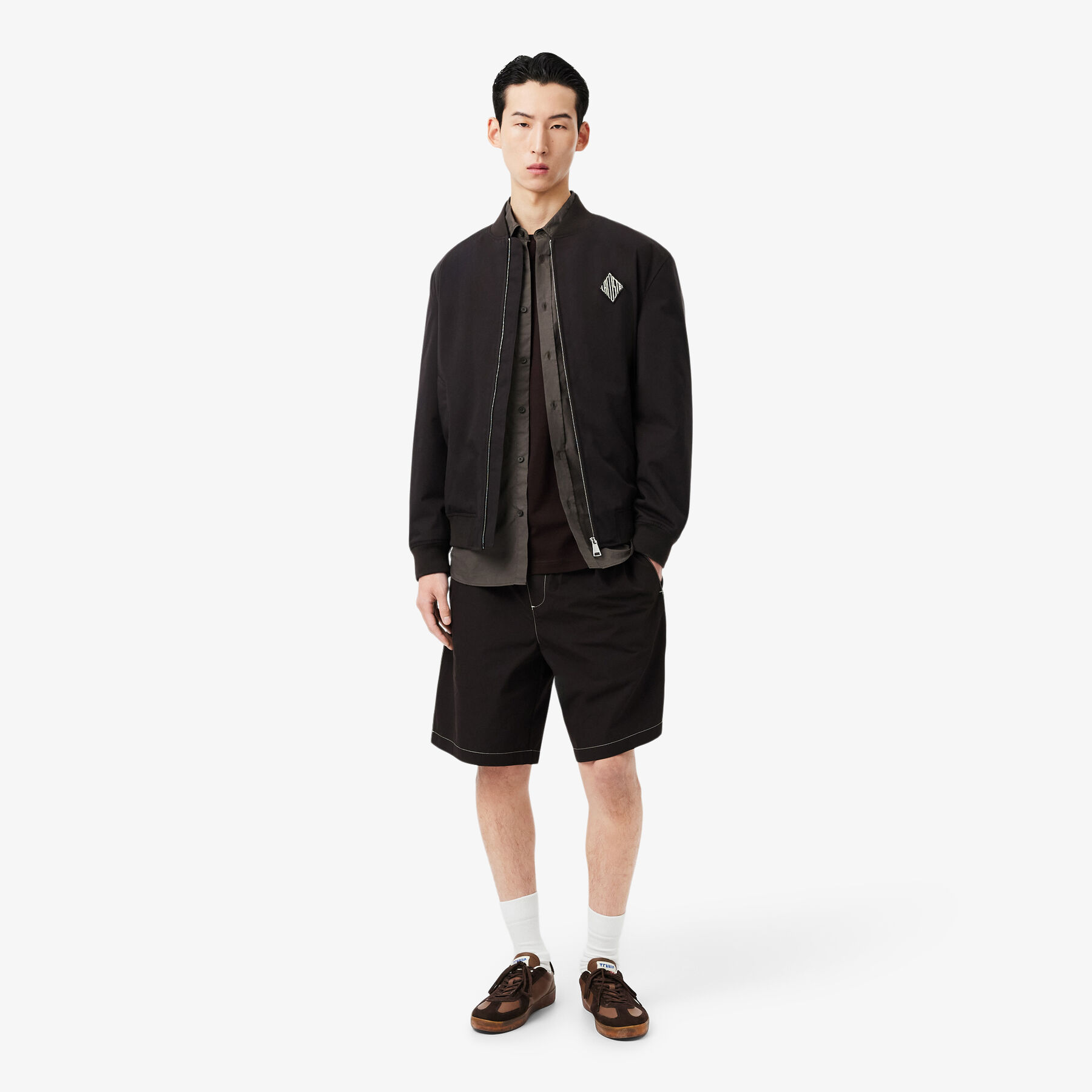 Printed Heavy Cotton T-shirt lacoste printed heavy cotton t shirt
