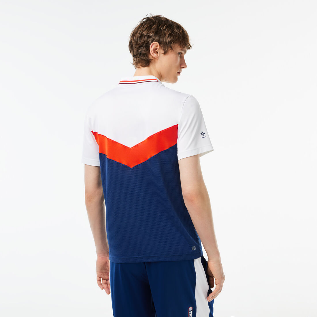 Slim Fit Lacoste Tennis x Daniil Medvedev Seamless Effect Polo Shirt Slim Fit Lacoste Tennis x Daniil Medvedev Seamless Effect Polo Shirt