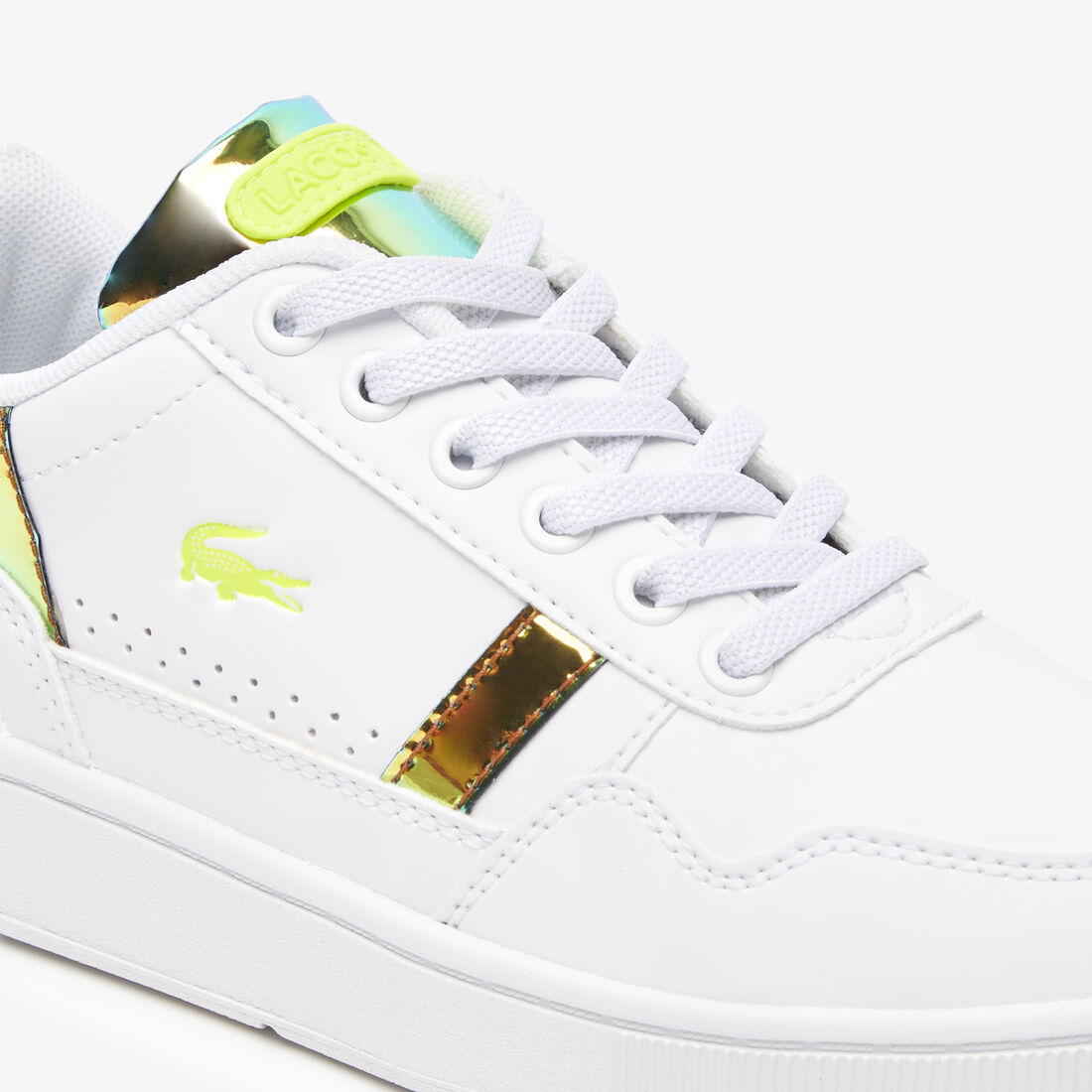 سنيكرز لاكوست تي كليب من خامات صناعية للأطفال سنيكرز لاكوست تي كليب من خامات صناعية للأطفال