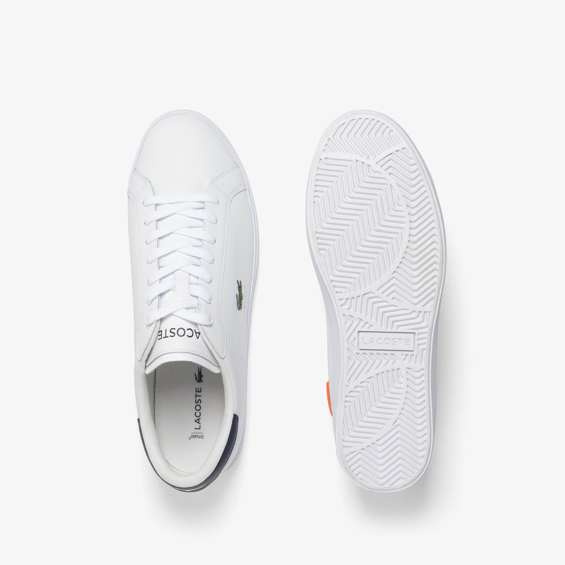 رجالي باوركورت Graphic جلد سنيكرز Men's Powercourt Graphic Leather Sneakers - 50SMA0152-042