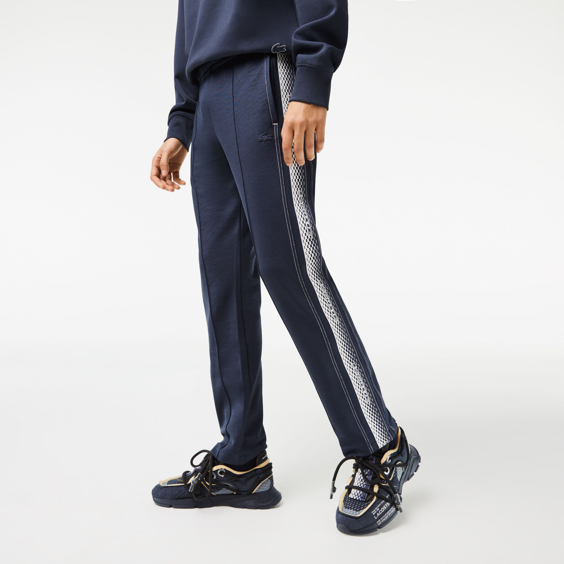 Men's Lacoste Regular Fit Pique Track Pants