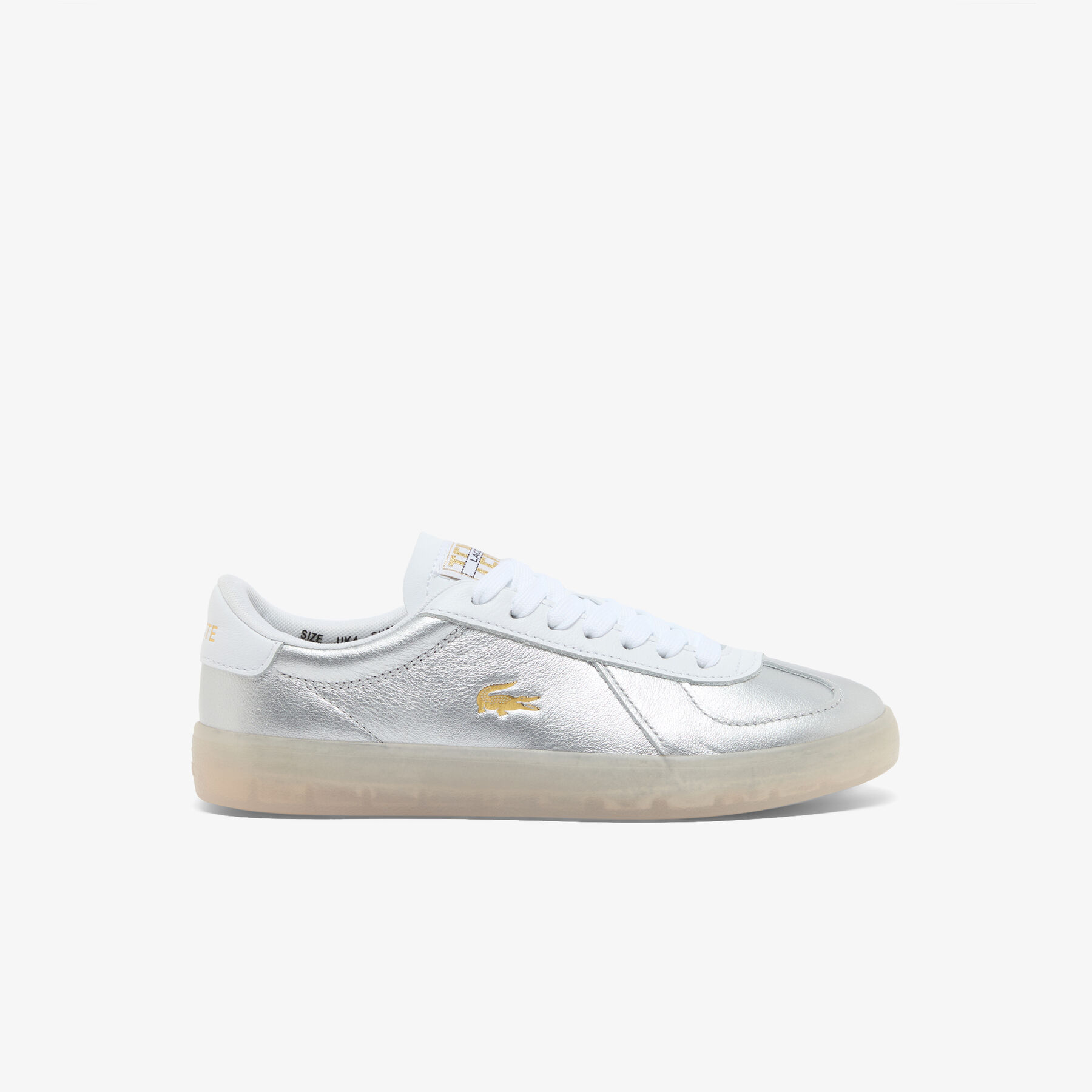 lacoste women s baseshot pro leather sneakers