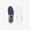 men s lacoste canvas resort textile slip on