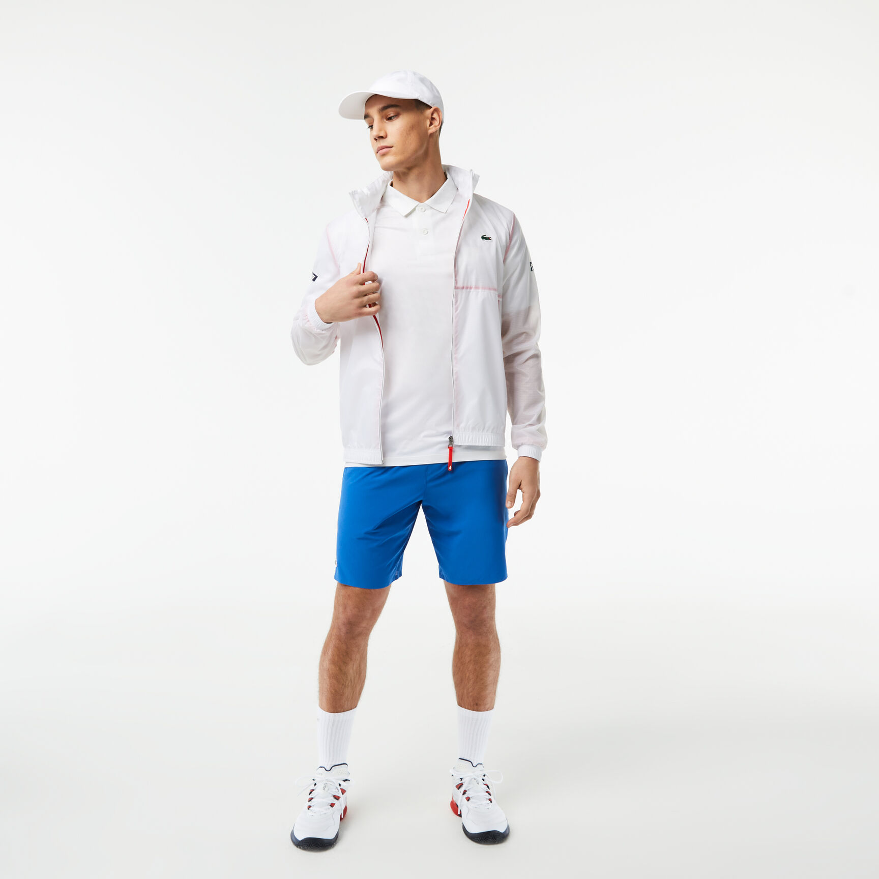 جاكيت بسحّاب للرجال مجموعة Lacoste Tennis x Novak Djokovic جاكيت بسحّاب للرجال مجموعة Lacoste Tennis x Novak Djokovic