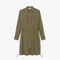 Oversized Cotton Zip Front Shirt Dress lacoste oversized cotton zip front shirt dress