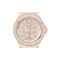 ساعة Santorini بسوار سيليكون بلون Blush ساعة Santorini بسوار سيليكون بلون Blush