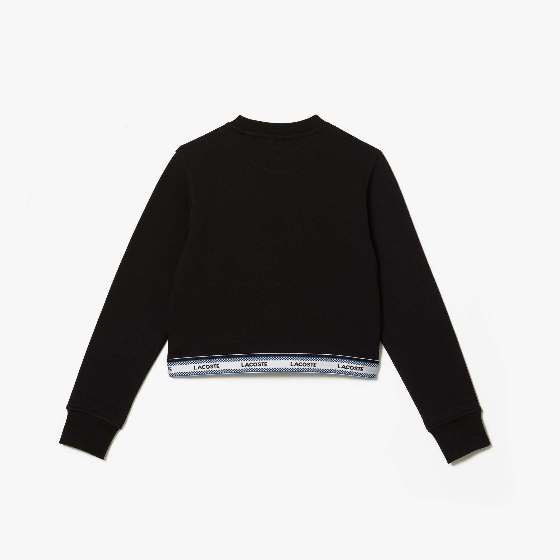 Girls' Lacoste Printed Band Short Sweatshirt